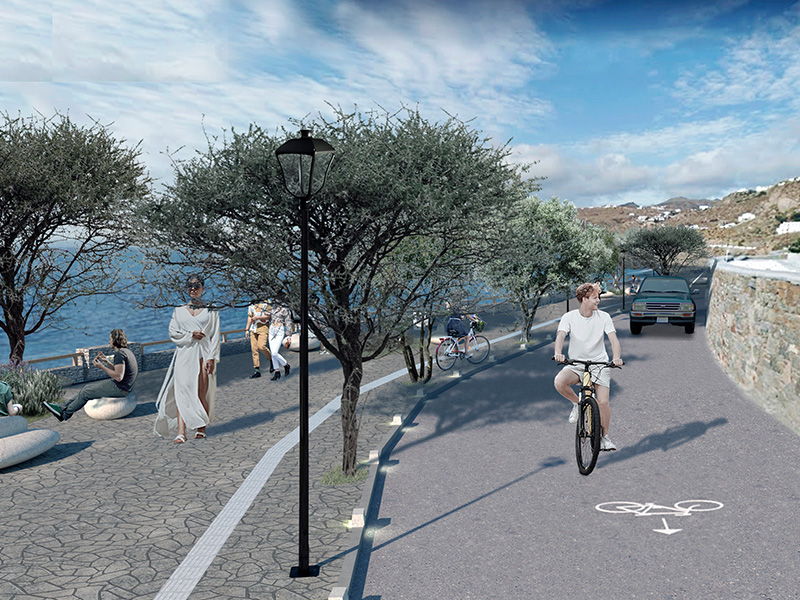 ΑΣΤΙΚΗ ΑΝΑΠΛΑΣΗ ΓΙΑ ΤΗΝ ΕΝΙΣΧΥΣΗ ΤΗΣ ΒΑΔΙΣΗΜΟΤΗΤΑΣ ΤΟΥ ΠΑΡΑΛΙΑΚΟΥ ΔΡΟΜΟΥ ΜΕΤΑΞΥ ΠΑΛΑΙΟΥ & ΝΕΟΥ ΛΙΜΕΝΑ ΜΥΚΟΝΟΥ